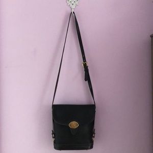 Vintage Black Leather Dooney and Bourke Bag